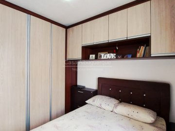 Apartamento  venda em Vargem Grande Paulista - quarto casal com planejados